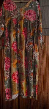 Elegant Aaliya Cut Chinnon Handwork Kurta Set with Chiffon Dupatta – 3-Piece Fully Stitched Suit