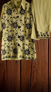 Muslin Embroidery Co-Ord Set – 2 Pc Shirt & Stitched Pants