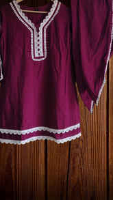 Muslin Embroidery Co-Ord Set – 2 Pc Shirt & Stitched Pants