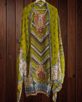 🌷 Organza Mirror Work Digital Print Suit with Chiffon Dupatta – Unstitched 3 Pc Set