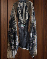 🌸 Cotton Embroidered Pakistani Suit with Chiffon Dupatta 🌸