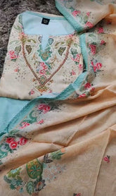 Fully Stitched Muslin Suit