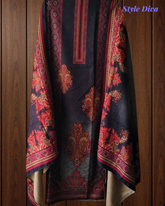 Winter Wear- Elegant Winter Pashmina Suit with Rich Digital Prints