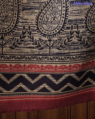 SD1236 - Winter Wear-Pashmina Unstitched Suit with Floral Digital Print, Highlighted Kurta and  Matching Dupatta