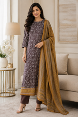 Cotton Maheshwari Digital Print Un-Stitched Suit with Maheshwari Dupatta