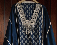 Cotton embroidary Suit