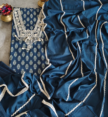 Cotton embroidary Suit