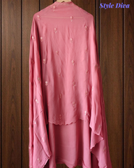 Premium Georgette Lucknowi Embroidery Unstitched Suit