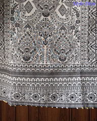 Pure Cotton Weaving Embroidery Unstitched Suit with Coordinated Dupatta