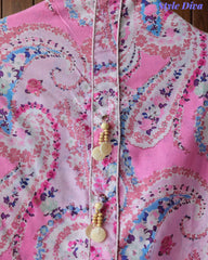 Cotton Printed Unstitched Suit with Faux Mirror & Applique Work Dupatta