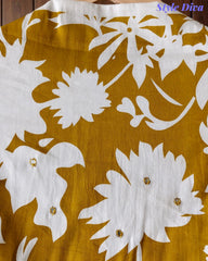 Jaam Cotton Printed Unstitched Suit with Mul Cotton Digital Print Dupatta