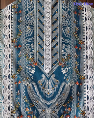 Jaam Cotton Printed Unstitched Suit with Mul Cotton Digital Print Dupatta