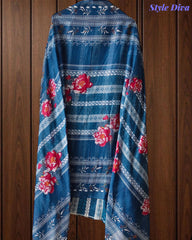Jaam Cotton Printed Unstitched Suit with Mul Cotton Digital Print Dupatta