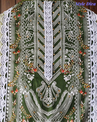 Jaam Cotton Printed Unstitched Suit with Mul Cotton Digital Print Dupatta
