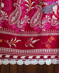 Jaam Cotton Printed Unstitched Suit with Mul Cotton Digital Print Dupatta