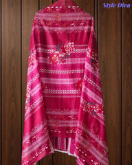 Jaam Cotton Printed Unstitched Suit with Mul Cotton Digital Print Dupatta