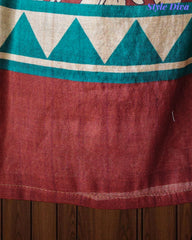 Cotton Maheshwari Digital Print Un-Stitched Suit with Maheshwari Dupatta