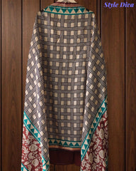 Cotton Maheshwari Digital Print Un-Stitched Suit with Maheshwari Dupatta