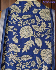 Cotton Maheshwari Digital Print Un-Stitched Suit with Maheshwari Dupatta