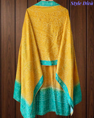 Fully Stitched -  Muslin Digital Print Mirror & Pearl Suit -Stitched for Elegance