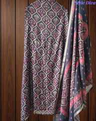 Cotton Maheshwari Digital Print Un-Stitched Suit with Maheshwari Dupatta