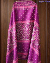 Cotton Maheshwari Digital Print Un-Stitched Suit with Maheshwari Dupatta