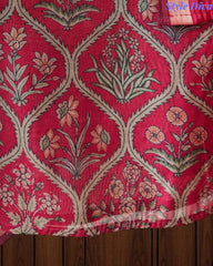 Cotton Maheshwari Digital Print Un-Stitched Suit with Maheshwari Dupatta