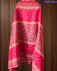 Cotton Maheshwari Digital Print Un-Stitched Suit with Maheshwari Dupatta