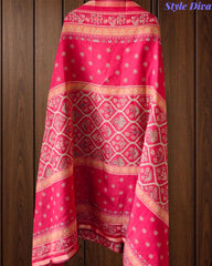 Cotton Maheshwari Digital Print Un-Stitched Suit with Maheshwari Dupatta