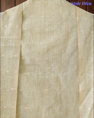 Designer Jamdani Cotton Banarasi Weave Unstitched Suit for Festive & Party Wear