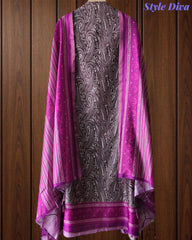 Cotton Maheshwari Digital Print Un-Stitched Suit with Maheshwari Dupatta