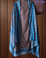 Cotton Maheshwari Digital Print Un-Stitched Suit with Maheshwari Dupatta