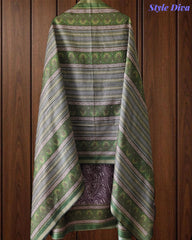 Cotton Maheshwari Digital Print Un-Stitched Suit with Maheshwari Dupatta