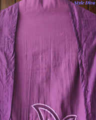 Modal Laser Cut Embroidered Un-Stitched Suit with Designer Dupatta