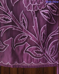 Modal Laser Cut Embroidered Un-Stitched Suit with Designer Dupatta