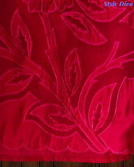 Modal Laser Cut Embroidered Un-Stitched Suit with Designer Dupatta