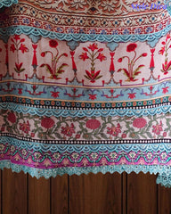 Premium Pure Cotton Digital Print Dress Material with Crochet Lace Border Dupatta