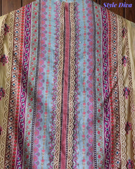 Premium Pure Cotton Digital Print Dress Material with Crochet Lace Border Dupatta