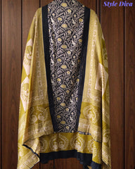 Cotton Traditional Print Unstitched Suit Set with Mul Cotton Printed Dupatta