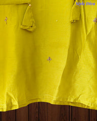 Roman Silk Fully Stitched 3-Piece Suit with Hand Work & Banarasi Silk Dupatta