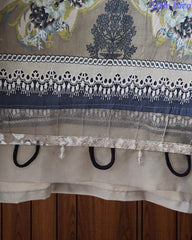 Fully Stitched - Pakistani Style Digital Print Embroidered Kurta Set with Dupatta & Pants