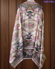 Fully Stitched - Pakistani Style Digital Print Embroidered Kurta Set with Dupatta & Pants