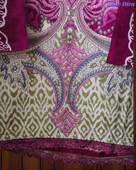 Fully Stitched - Pakistani Style Digital Print Embroidered Kurta Set with Dupatta & Pants