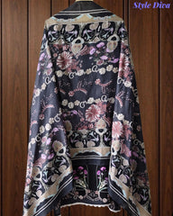 Fully Stitched -Rayon Pakistani Style Suit with Digital Print, Embroidery & Cotton Dupatta