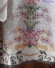 Fully Stitched -Rayon Pakistani Style Suit with Digital Print, Embroidery & Cotton Dupatta