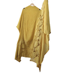 Premium Crush Mul Cotton Unstitched Suit with Laser Cut Work and Embroidery