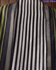 Cotton Maheshwari Digital Print Unstitched Suit Set with Banarasi Border