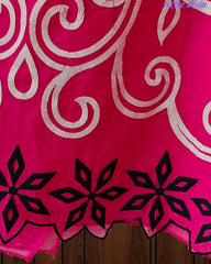 SD1129 - Designer Mul Cotton Unstitched  Suit Set with Laser Cut Work