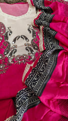 Pakistani Muslin Digital Print Suit