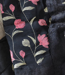 Festive & Party Wear | Premium Finishing Soft Organza Unstitched Suit with Heavy All-Over Sequence Embroidery & Rayon Bottom